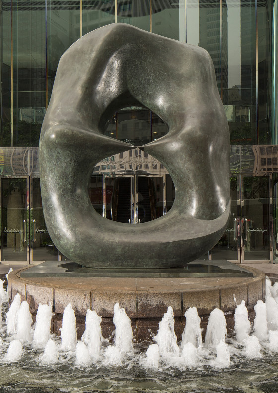 Oval with Points by Henry Moore